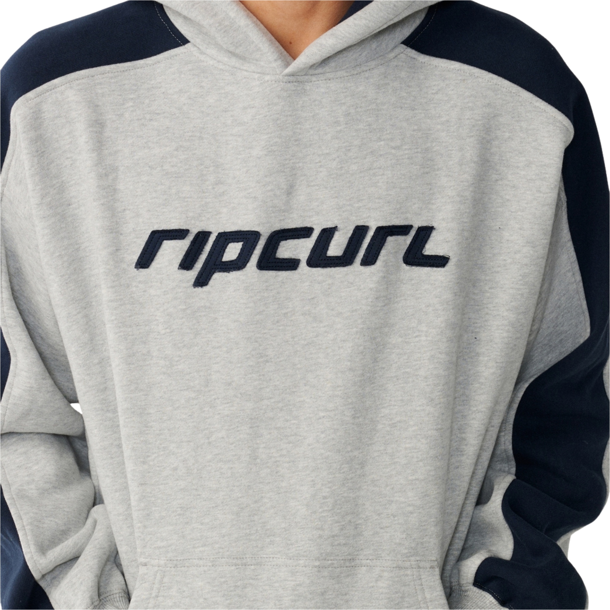 2026 Rip Curl Mens Archive Panel Hoodie 0CHMFL - Grey Marle